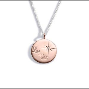 Enibas “Light My Way” Rose Gold Diamond Pendant